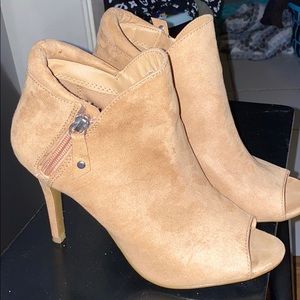 Tan Bootie